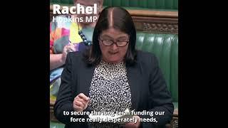 Rachel Hopkins MP pressing on when the House will see the Police Funding Formula Review