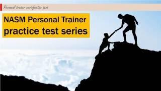 NASM Personal Trainer practice test #1