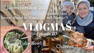 VLOGMAS DAY 20 I Quality Time mit Mama, Jahresvorsätze Fazit, Churros, Abschied nehmen I Kathamariie