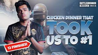 12FINISHES WITH CHICKEN DINNER  | TOURNAMENT |BGMI