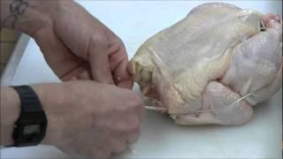 Trussing A Chicken