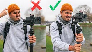 Beginner VS Pro - How to Perfect Your Smartphone Gimbal Moves