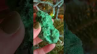 Christmas Curiosity: The Magic of Fibrous Malachite #CrystalShorts