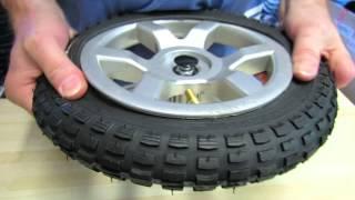 Fitting Chunky Tyre to Jane Wheel