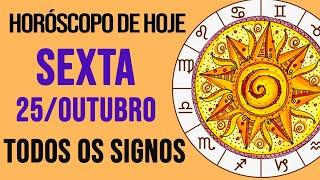 HORÓSCOPO DE HOJE // SEXTA - DIA 25/10/2024 - Todos os Signos [AMOR, TRABALHO E DINHEIRO]