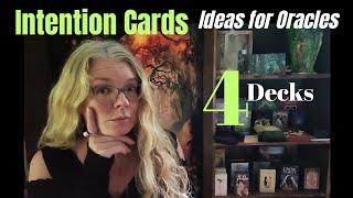 Intention Card ⭐ Ideas for How to use Oracle Cards