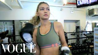 Gigi Hadid’s Body-Sculpting Boxing Workout | Vogue