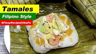 Tamales Filipino Style | How make Tamales Recipe