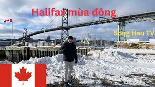 Mùa đông ở Halifax, Nova Scotia, Canada | Song Hau TV | Cuộc Sống Canada