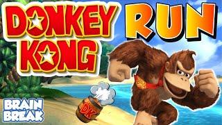 Donkey Kong Chase | Brain Break | Mario Run | Just Dance