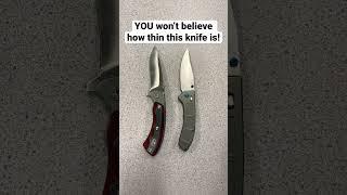 The Benchmade Narrows is THIN!  #knife #edc #benchmade #minimalist #everydaycarry #knives #shorts