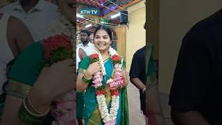 villupattu madhavi happy moment #jithtv #madhavi
