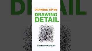 HOW TO DRAW DETAIL #stephentraversart #drawing #drawingtips