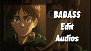 badass edit audios