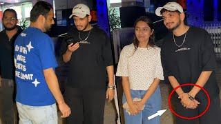 munawar Faruqui Click Selfie With Fans After Dinner In Bandra
