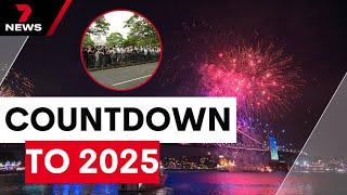 Grand celebrations across Sydney for New Year’s Eve | 7NEWS