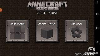 Jugando Minecraft alpha