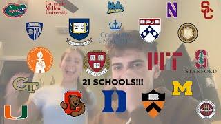 COLLEGE DECISIONS REACTIONS 2024 (Likely Letter, Ivies, MIT, Stanford, t20s) + STATS (Mateo Bodon)
