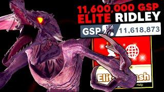 This is what an 11,600,000 GSP Ridley looks like in Elite Smash