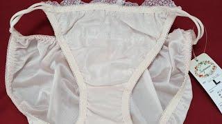 กางเกงในผู้หญิงน่ารักเซ็กซี่สีส้มอ่อน มีสายข้าง Panty Panties Bikini Sexy & Cute Girls Size M