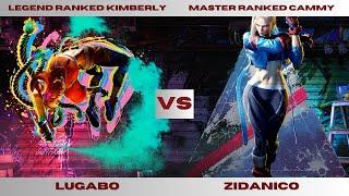 SF6 | LUGABO (Kimberly) vs ZIDANICO (Cammy) | High Level Custom Room match (Street Fighter 6)