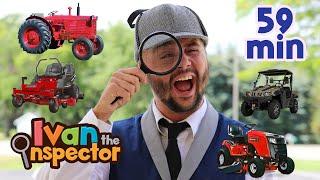 Zero Turn Lawn Mowers, Riding Lawn Mowers, Tractors and so much more! | Ivan The Inspector Kids Show