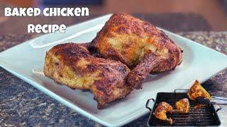 Best Baked Chicken Leg Quarters Recipe | Easy Oven-Baked Chicken with Crispy Skin