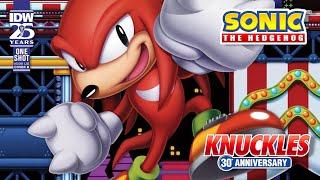 IDW Sonic Knuckles 30th Anniversary