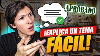  Cómo EXPLICAR un TEMA con tus PROPIAS PALABRAS en 4 Pasos (Fácil y Rápido) | Métodos de Estudio