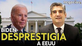 "Biden está desprestigiando la presidencia de EEUU y al Partido Demócrata". Antonio Alonso