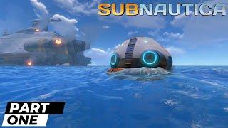 Crashed on an alien world | Subnautica Blind Playthrough | Part 1