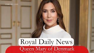 Queen Mary of Denmark: A Stunning New Portrait Released By The Palace.  Plus, More #RoyalNews