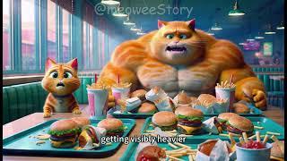 The Fit Ginger Cat is BurgerLover | Meowee Story