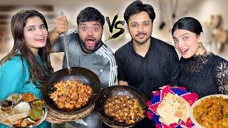 Couples Cooking Challenge With Sistrology  | Kitchen Kharaab Kar Diya  | HN Foods Wala Pareshaan 