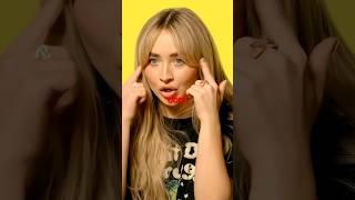 Sabrina Carpenter on acting WEIRD infront of her CRUSH ️