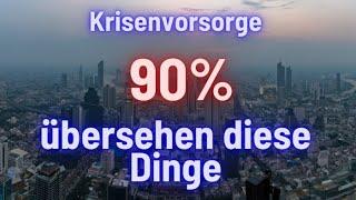 Überleben in der Stadt - 90% aller Prepper übersehen das! #krisenvorsorge #prepping #Blackout #WW3