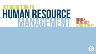 Introduction to Human Resource Management