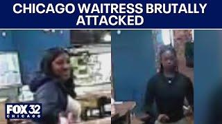 Chicago waitress brutally attacked by customers displeased with food, owner says