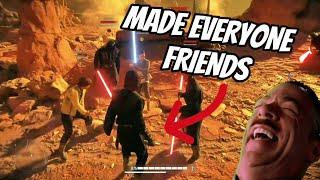 Star Wars Battlefront 2 - Funny Moments #1 (I MADE THE WHOLE LOBBY FRIENDS!)