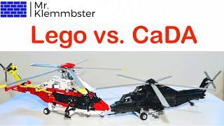 Zwei Hubis im Vergleich - Lego Airbus H175 42145 vs. CaDA WZ10 C61005W