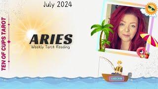 Aries Tarot -"And Just Like That Things Change In Your Favor!" |July 2024 Tarot