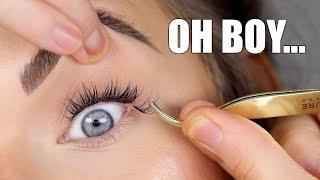 Testing Out The Eylure Luxe Lash Extension Kit | DIY Eyelash Extensions?!