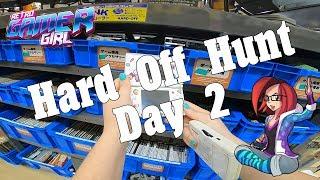 Hard Off Retro Game Hunting Day 2 Japan VLOG | Retro Gamer Girl