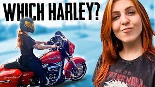 Her Harley-Davidson Decision! ROAD Glide or STREET Glide?