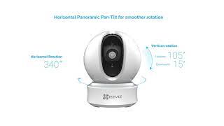 EZVIZ C6C 720p | Smart Indoor P&T Camera