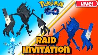 Necrozma & 5 Ultra Beast Raid Invitation in #pokemongo