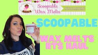 Scoopable Wax Melts RTS haul #waxmelts  #homefragrance #vendorwax #waxhaul #booklover