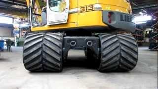 Liebherr 313 High Speed Rubbertrack Undercarriage – VTS Track Solutions