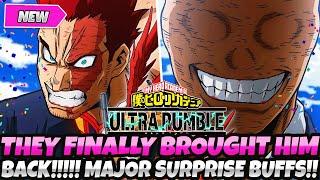 *AYOOOOOO! THEY FINALLY BROUGHT HIM BACK!!!* MAJOR SURPRISE BUFFS! (My Hero Ultra Rumble