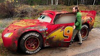 Lightning McQueen in Real Life Disney Cars Drift